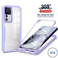 KK Xiomi 12T Pro Case 360 Double-Side Anti-Fall Protect Shell Cover For Xiaomi 12T 12 T Pro 12TPro 4