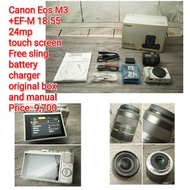 Canon Eos M3+EF-M 18-55
