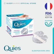SleepSavers Official | France Quies SomnoFit Adjustable Anti Snoring Mouth Guard | FDA Cleared 510k
