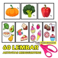 Worksheets Cutting Activities Drawing Fine Motor Toys Children's Educational Toys Children 1 2 3 4 5