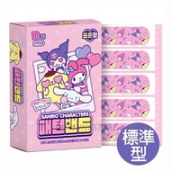 韓國 KUROMI Hello Kitty Cinnamoroll 卡通 膠布 (16塊) (標準型-6825) (平行進口貨品)此日期或之前使用：2029.3.1 創口貼 , OK 蹦