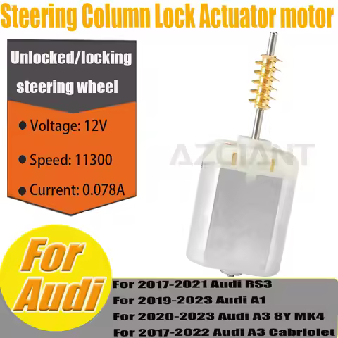 FC-280SC-20150 For Audi RS3 A1 A3 8Y MK4 Cabriolet Car Steering Column Flange Ignition motor Worm 1T