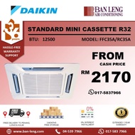 Daikin  Ceiling Cassette R32  Non-Inverter (With Built-in Wifi Controller) FFC35A/RC35A