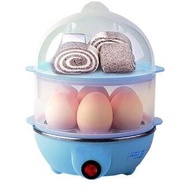 เครื่องต้มไข่ 2 ชั้น ที่นึ่งอาหาร ที่ต้มไข่ เครื่องต้มไข่ไฟฟ้า นึ่งขนมปัง