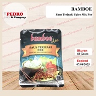 Bamboe Asia Teriyaki sauce 48 grams - Teriyaki sauce instant Seasoning