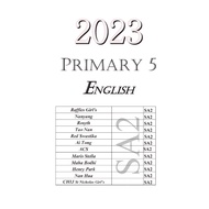 2023 Primary 5 (SA2) Exam Paper