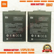 Baterai Original Xiaomi Bm47 Mi 3 Redmi 3 , 3X Redmi 4X Prime
