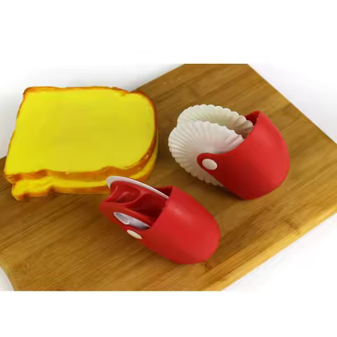 Pastry Cutter Rolling Wheel Decorator To Ensure Smooth Cutting DIY Rust-Proof Manual Noodle Cutter K