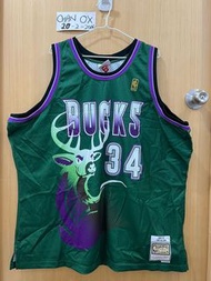 售 NBA swingman Jersey 二手 密爾沃基公鹿 Ray Allen 球衣 一件