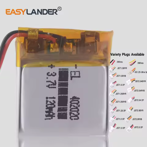 402020 3.7V 160mAh Rechargeable Lithium Li-ion Polymer Battery For Headset speaker DVR toys smart wa