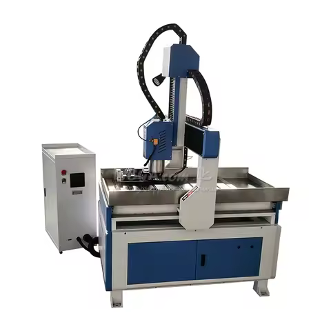 LY 6090 CNC Milling Machine 5.5KW Spindle 24000RPM XYZ 600x900x270mm Feed 300mm MACH3 USB System Wat