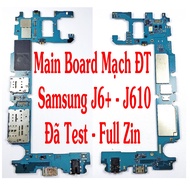 Main Board Phone Samsung J6+ - J610 3G Ram / 32GB Memory, Full Zin Tested