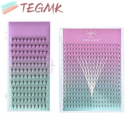 TEGMK Artificial Eyelashes, 8D Volume PBT Material False Eyelashes, Beauty Products 6D Volume Sharp 