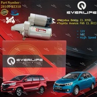 {28100-BZ310} Starter Perodua Bezza 1.3CC / Toyota Avanza F65 1.5CC [Manual] [Auto] Assembly Everlif