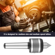 MT3 Heavy Duty Triple Bearing Live Center for Medium Size Lathes  Lathe with Enlarged Head Alloy Ste