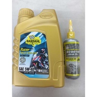 BARDAHL SCOOTER RACER SEMI 10W-40/FULLY 5W-40/set SCOOTER Gaer Oil