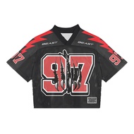 No97 Claw Mesh Boxy Jersey