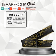 TEAMGROUP VULCAN TUF Gaming Alliance DDR4 DESKTOP MEMORY 16GB(2x8GB) 3200MHz CL16