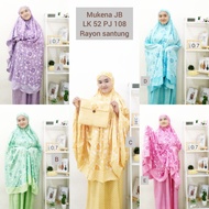 Mukena Rayon motif bunga