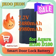New JKOO JKON 7.2V 2480mAh 4980mAh Rechargeable Li-ion Battery Replacement for Aqara H100 D100 Smart