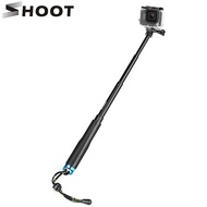 SHOOT 19-49cm Extendable Selfie Stick Monopod For GoPro Hero 6 5 4 Black Session Xiaomi Yi 4K SJCAM