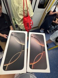 全新未開封 iPhone 16 Pro Max 1TB兩部