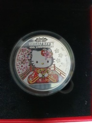 HELLO KITTY 40週年日本和服女兒節紀念幣