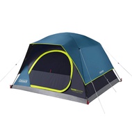 Skydome Camping Tent with Dark Room Technology, 4/6/8/10 Person Family Tent Sets Up in 5 Minutes and