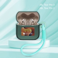 Case for JBL Tour Pro 3, Liquid Silicone Earphone Cases for JBL Tour Pro 2