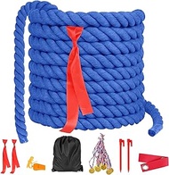 Field Day Tug of War Rope for Kids and Adults, Outdoor Lawn Yard Family Reunion Birthday Games, Team