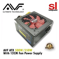🔥PROMOTION🔥 AVF ATX 500W/550W  Power Supply ❌❌not support HIGHEND GPU❌❌