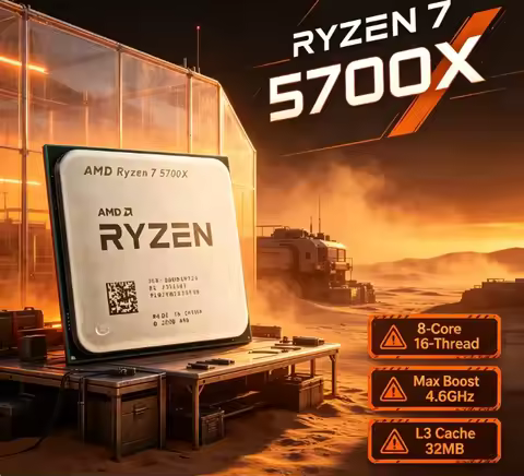 Multi Account Online Game Running Tray Desktop CPU AMD Ryzen 7 5700X 32M L3 Cache 65W AM4 DDR4 High 