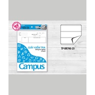 [BALLPEN PLATE] Campus test paper TP-BR70G-2 (Blue)