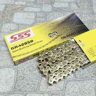 SSS HSBT 428 CHAIN THICK 130L LENGTH ORIGINAL SSS RACING CHAIN 428 THICKNESS