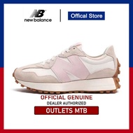 【Οfficial Store】New Balance NB 327 women's shoes casual sports shoes White Grey Pink WS327AL