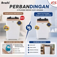 KHUSUS GO-SEND / GOJEK INSTANT / INSTANT PRIORITAS -ARASHI Washing Machine - Mesin Cuci Portable AWM