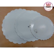 PLASTIC CAKE PLATE / CAKE BOARD REUSABLE 塑料蛋糕板 8" / 10.5" / 12"