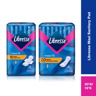 Libresse Sanitary Women Pad Maxi Wing 20's / Non Wing 16's