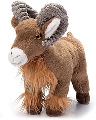The Petting Zoo Aoudad Sheep Stuffed Animal Plushie, Gifts for Kids, Wild Onez Wildlife Animals, She