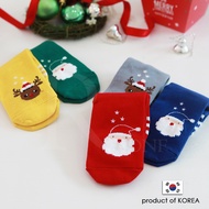 [5pairs/gift set] Santa Claus And Rudolph Christmas socks gift set for kids