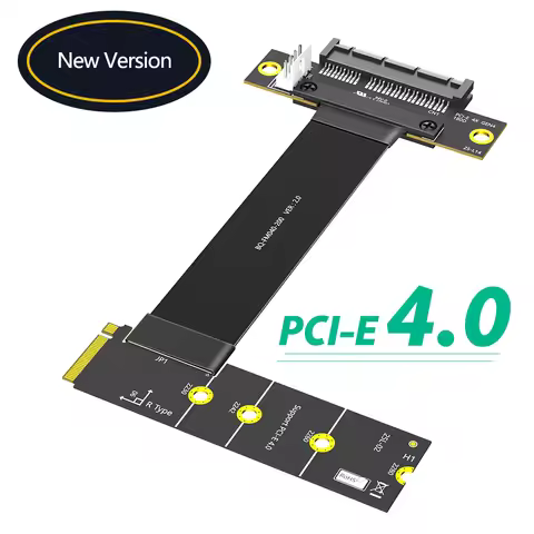 M.2 Key M 4.0 to PCI-e 4.0 4X Adapter Card, Nvme 4.0 to PCI-e PCI-Express 4X Extension Cable