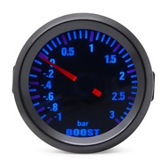 2" 52MM Universal Turbo Boost Car Gauge 3.0 BAR Meter Auto Blue LED