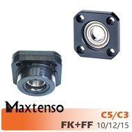 MAXTENSO FKFF Ballscrew Support Unit Set C5 C3 FK10 FF10 FK12 FF12 FK15 FF15 Professional Ground Hig