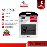 KINGSTON A400 (2.5" / M.2)  INTERNAL SSD - 120/240/480/960GB- READ SPEED UPTO 500MB/s SA400S37
