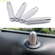 SUN 4pcs Aluminum Alloy Auto Car Door Bolt Lock Pin Doors Bolt for W205 GLC-GLE W213