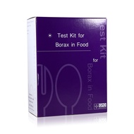 ชุดทดสอบ บอแรกซ์(ผงกรอบ)ในอาหารตรวจได้50ครั้ง เนื้อสัตว์ ลูกชิ้น ไส้กรอก บะหมี่ ผลไม้ดอง  ผลิตและจัดจำหน่ายโดย(GPO) Borax Test Kit in Food ออกใบกำกับภาษีทักแชททุกครั้ง
