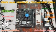 Mother board Asrock H310CM-DVS Sockket 1151 V2 ++((CPU Corei5-9400F 2.90GHz)) สภาพใหม่ ราคารวม CPU ไ