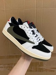 Travis Scott x Jordan Air Jordan 1 倒钩 5.0 黑綠橄欖 35-46