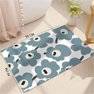 Living Room Doormat Bathroom Floor Mat Anti-Slip Kitchen Floor Mat 30x50