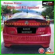 💥Ready Stock💥Proton Preve **Ducktail Spoiler V2** ( WITHOUT PAINT )